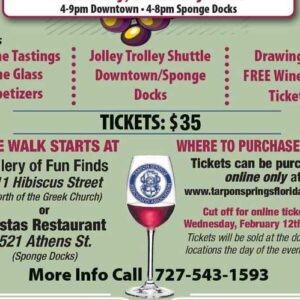 Tarpon Springs Wine Walk