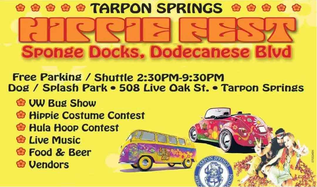 tarpon springs hippie fest