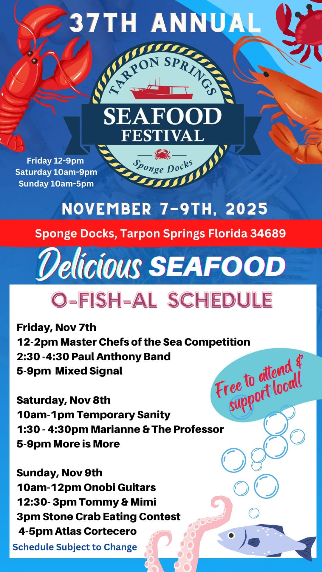 tarpon springs seafood festival