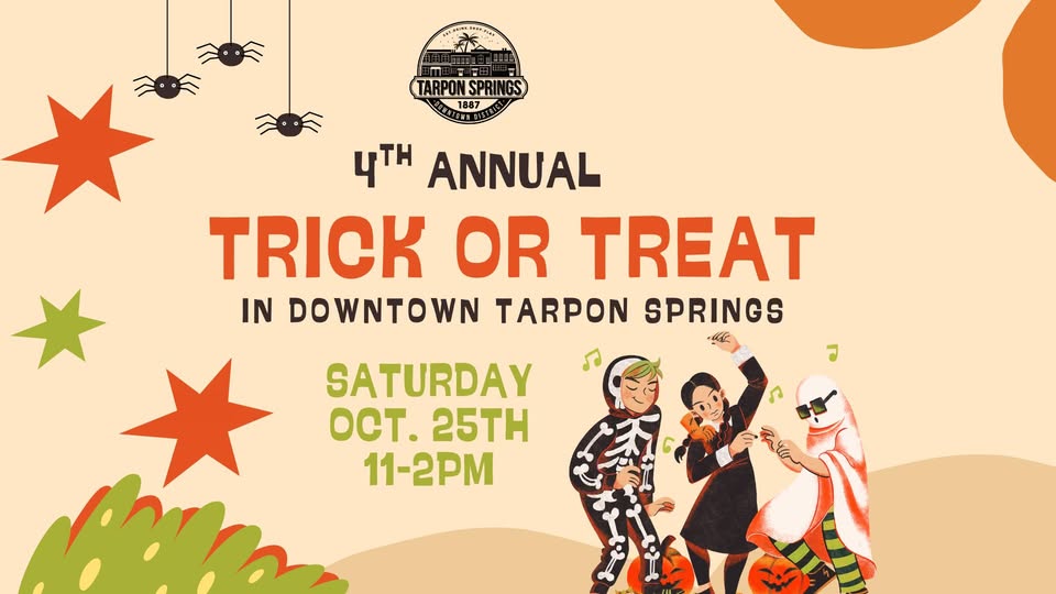 Trick or Treat in Downtown Tarpon Springs