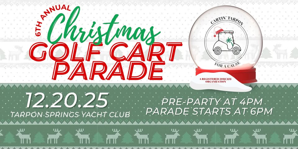 Tarpon Christmas Golf Cart Parade