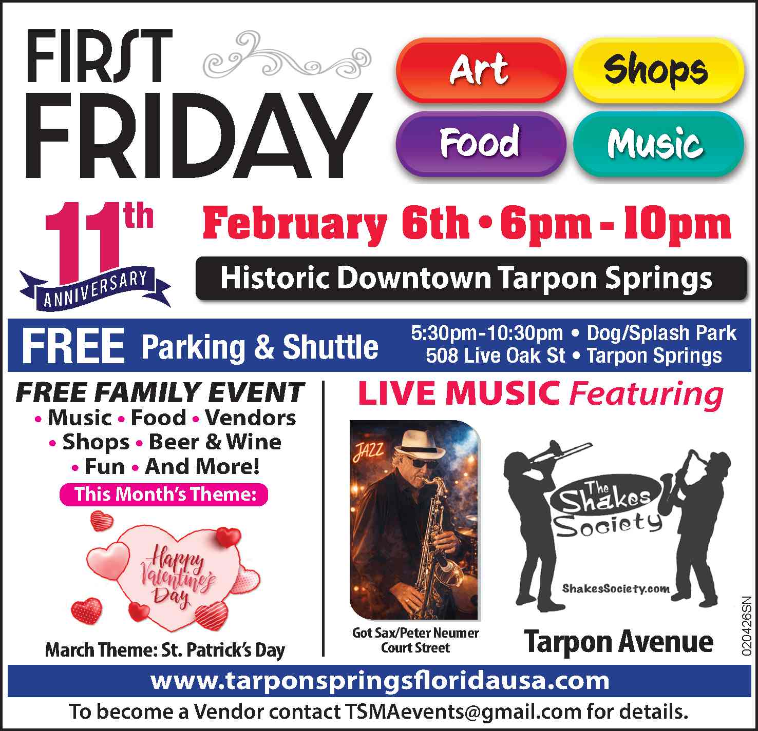 first friday tarpon springs